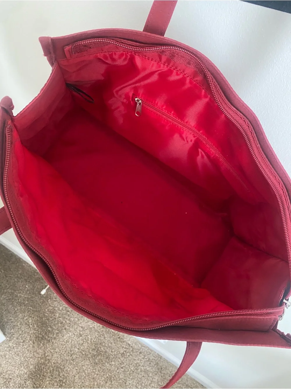 No brand canvas tote